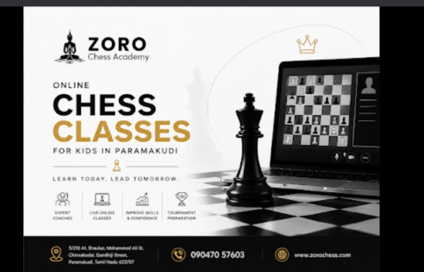 Zoro Chess Academy in Coimbatore